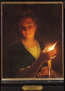 Donna con una Candela